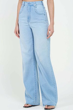 Calça Jeans Wide Leg CLC