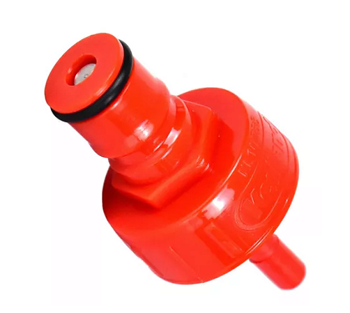 Carbonator Plástico Vermelho - Importado