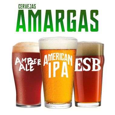 Kit Pack de Receitas - Cervejas Amargas - 20l