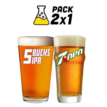 Kit Cerveja Facil 2x1 7-APA e 5-Bucks 10 litros