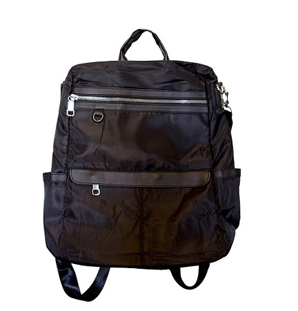 Mochila Nylon Preta