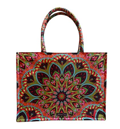 Bolsa Alice Tote Bag com ZIPER e alça fofinha