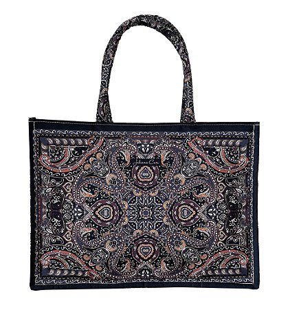 Bolsa Alice Tote Bag com ziper
