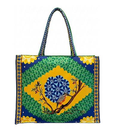 Bolsa Alice - Tote Bag com ZIPER e alça fofinha