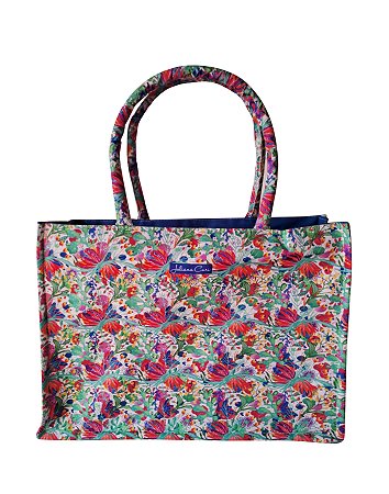 Bolsa Alice Tote Bag com ziper e alça fofinha
