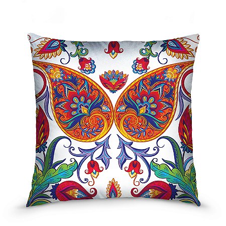 Capa de almofada estampada 45x45cm