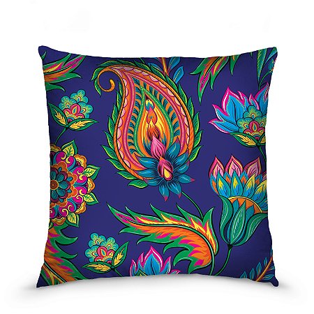 Capa de almofada estampada 45x45cm