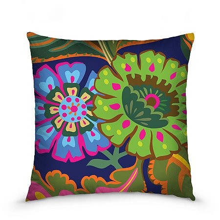 Capa de almofada estampada 45x45cm