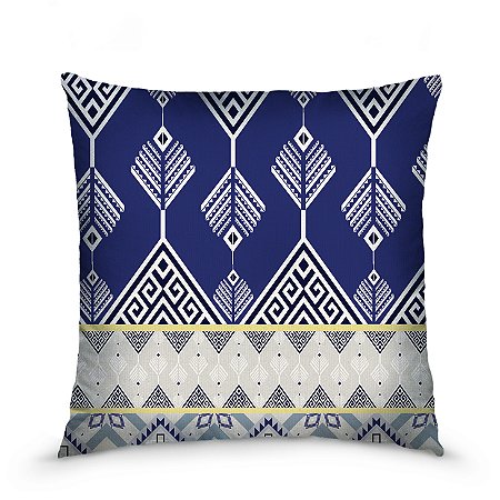 Capa de almofada estampada 45x45cm