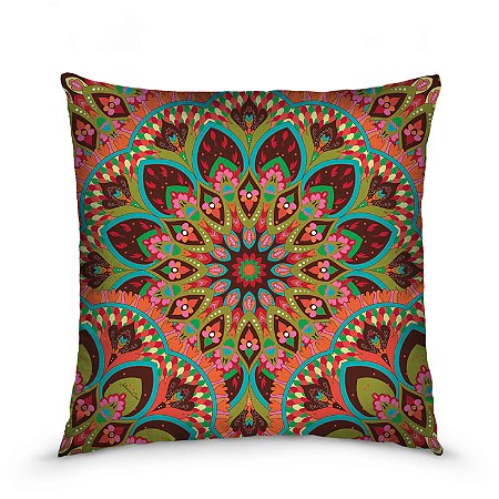 Capa de almofada estampada 45x45cm