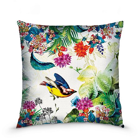 Capa de almofada estampada 45x45cm