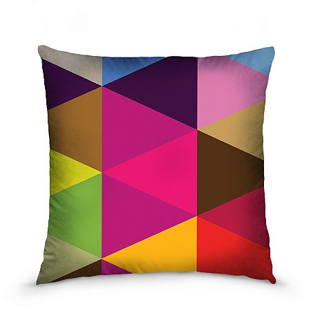 Capa de almofada estampada 45x45cm