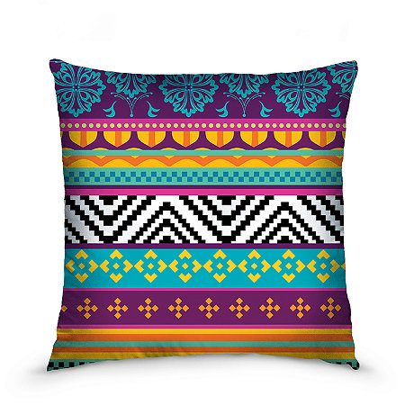 Capa de almofada estampada 45x45cm