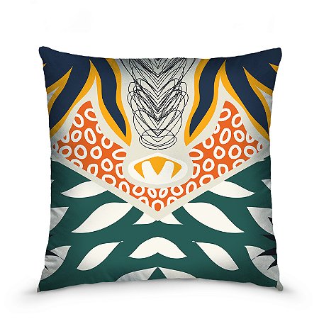 Capa de almofada estampada 45x45cm