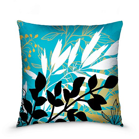 Capa de almofada estampada 45x45cm