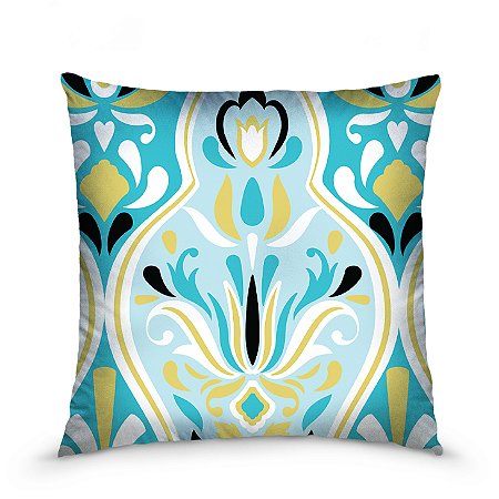 Capa de almofada estampada 45x45cm