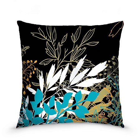Capa de almofada estampada 45x45cm