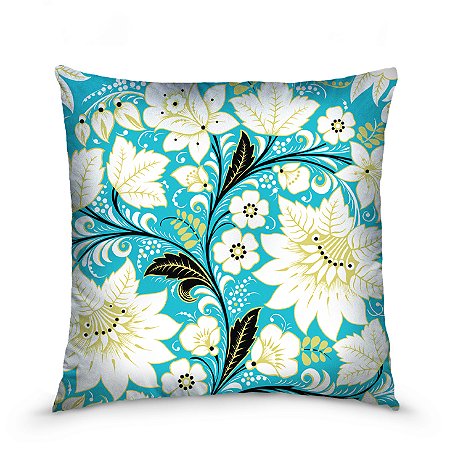 Capa de almofada estampada 45x45cm
