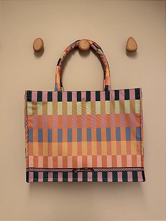 Bolsa Alice - Tote Bag com ZIPER e alça fofinha