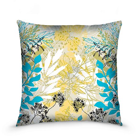 Capa de almofada estampada 45x45cm