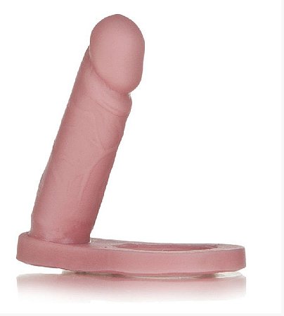 PRÓTESE COM ANEL PARA DUPLA PENETRAÇÃO 9,5CM X 2,5CM