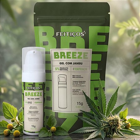 Gel Excitante Breeze com Jambu e Terpenos 15g – Feitiços
