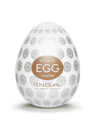 Masturbador Masculino Egg 'SILKY' Marrom para Masturbação