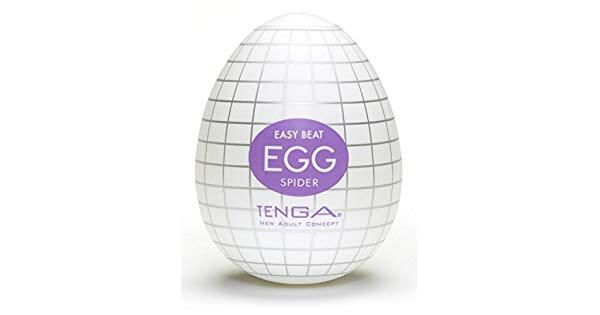 Masturbador Masculino Egg 'SPIDER' Roxo para Masturbação