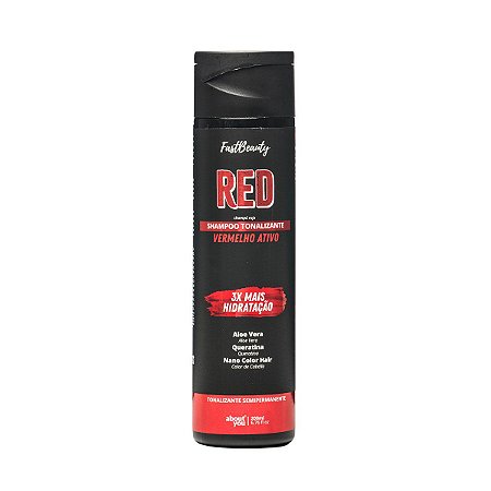 RED - Shampoo Tonalizante e Hidratante 200ml