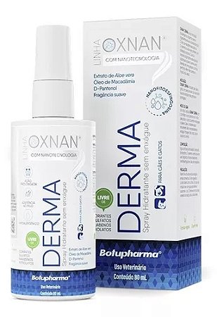 Oxnan Derma Cães E Gatos 80ml