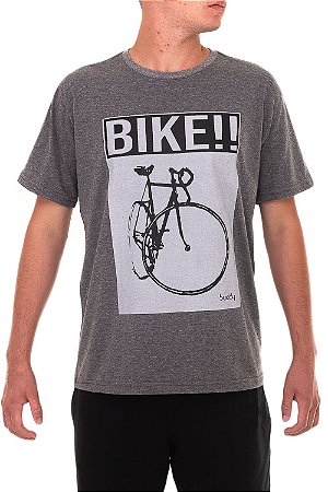 Camiseta Bike Grafite