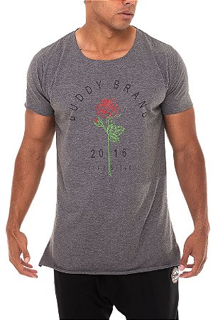 Camiseta Longline Roses