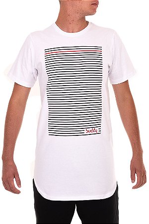 Camiseta Longline Listras