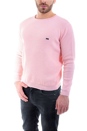 Blusa Tricot Rosa