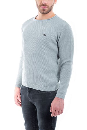 Blusa Tricot Cinza