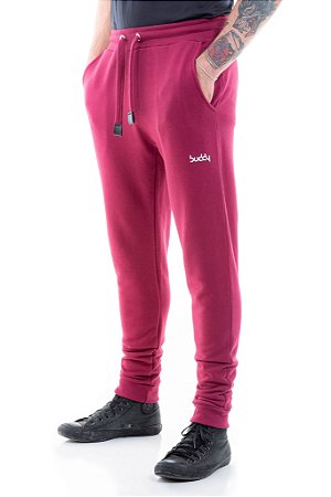 Calça Moletom Bordô