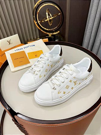 Tênis Time Out Louis Vuitton “Gold” - QLuxury Boutique