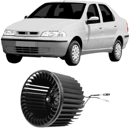 MOTOR VENTILADOR INTERNO STRADA/PALIO/FIAT 12V