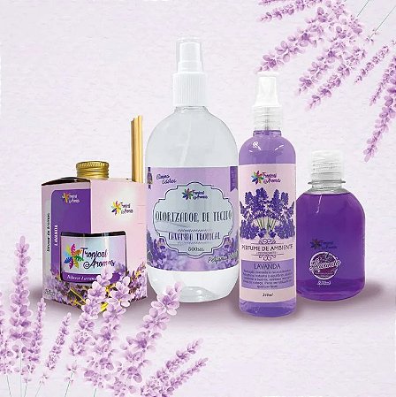 Kit Aromas Lavanda