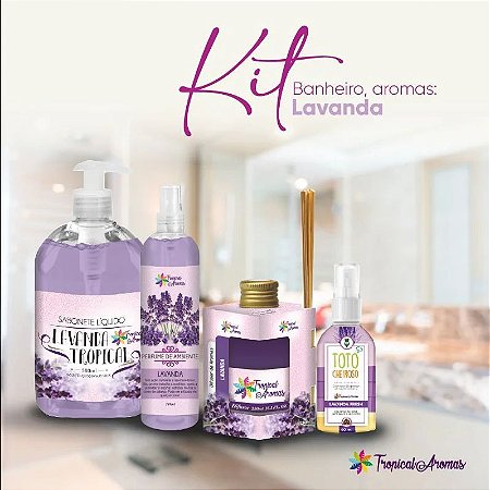 Kit Banheiro  Lavanda