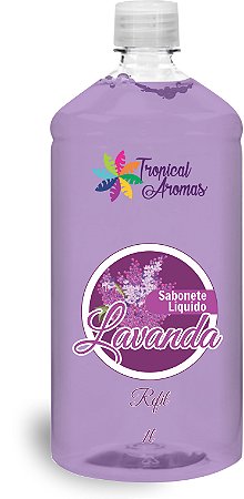 Refil Sabonete Líquido  Lavanda 1l - Tropical Aromas