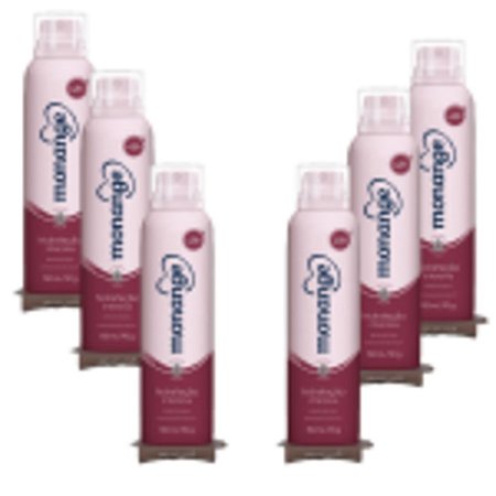 Desodorante Monange Aerosol Hidratação kit c/6 un