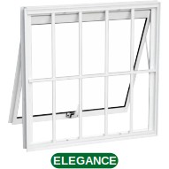 VITRÔ MAX-AR 1 SEÇÃO C/GRADE - BRANCO