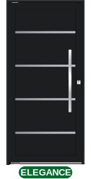PORTA PIVOTANTE LAMBRIL C/FRISO C/PUXADOR - BLACK