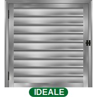 ALÇAPÃO PALHETA C/VENTILAÇÃO C/TRINCO - BRILHANTE