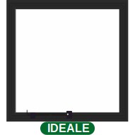 VITRÔ MAX-AR 1 SEÇÃO S/GRADE - BLACK