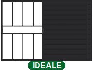 VENEZIANA 2 FOLHAS C/GRADE S/VIDRO - BLACK