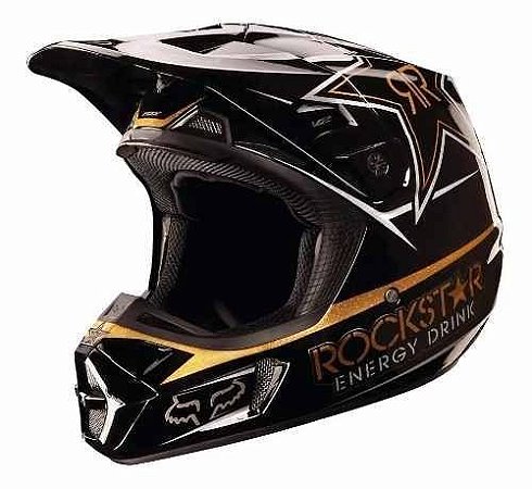 Capacete Para Quadri FOX V2 Rockstar