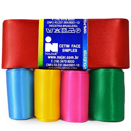 Fita de Cetim Nº09 C/10m -Najar