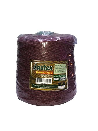 BARBANTE IASTEX N.06 BORDO 1040M